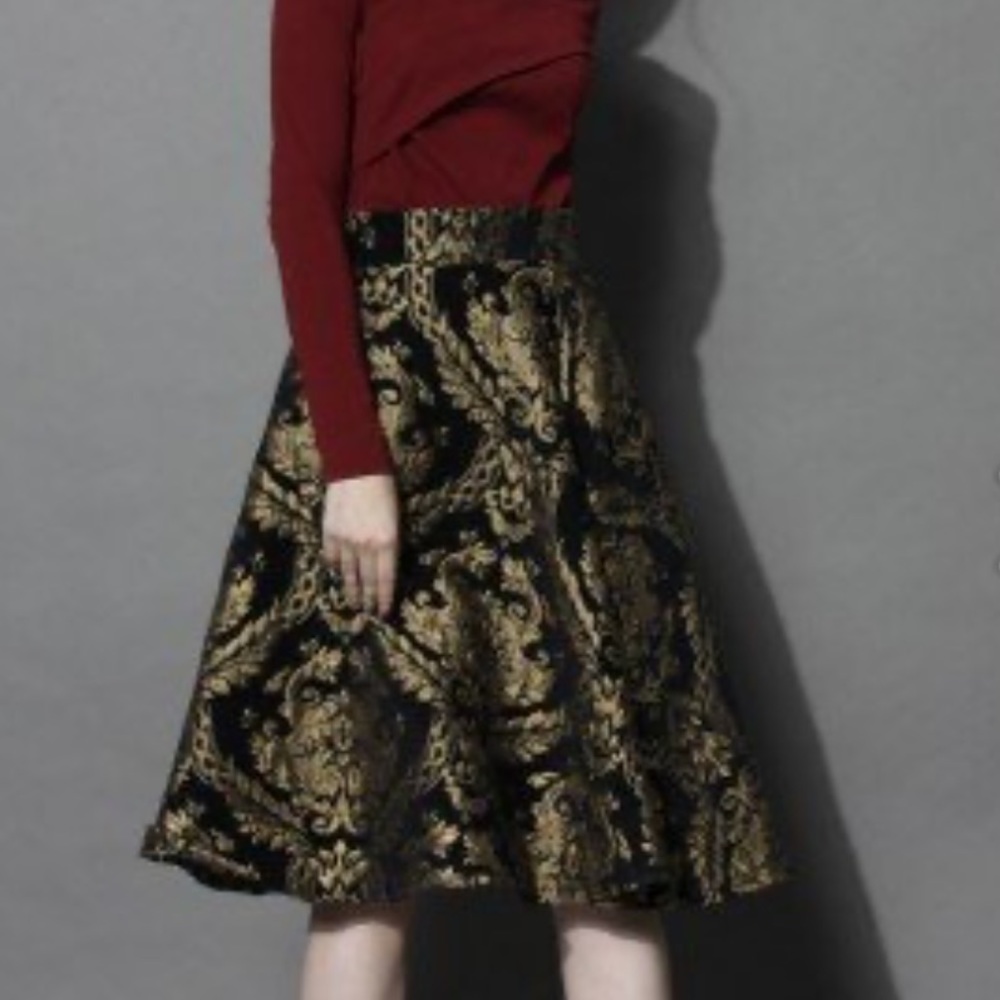 Gorgeous A-line party skirt. NWT.